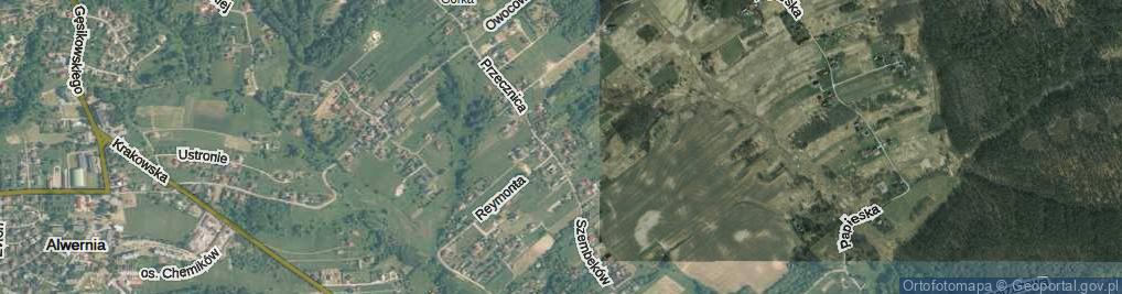 Zdjęcie satelitarne Szymborskiej Wisławy ul.